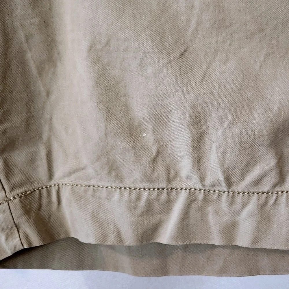 TOMMY BAHAMA CASUAL‎ GOLF SHORTS MENS 38 TAN COTTON TENCEL